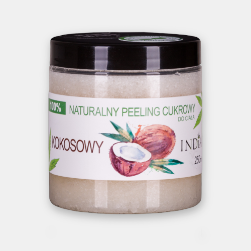 Naturalny peeling cukrowy - Kokosowy 250ml